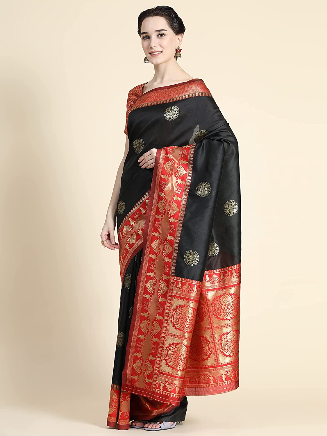 Litchi Silk Saree