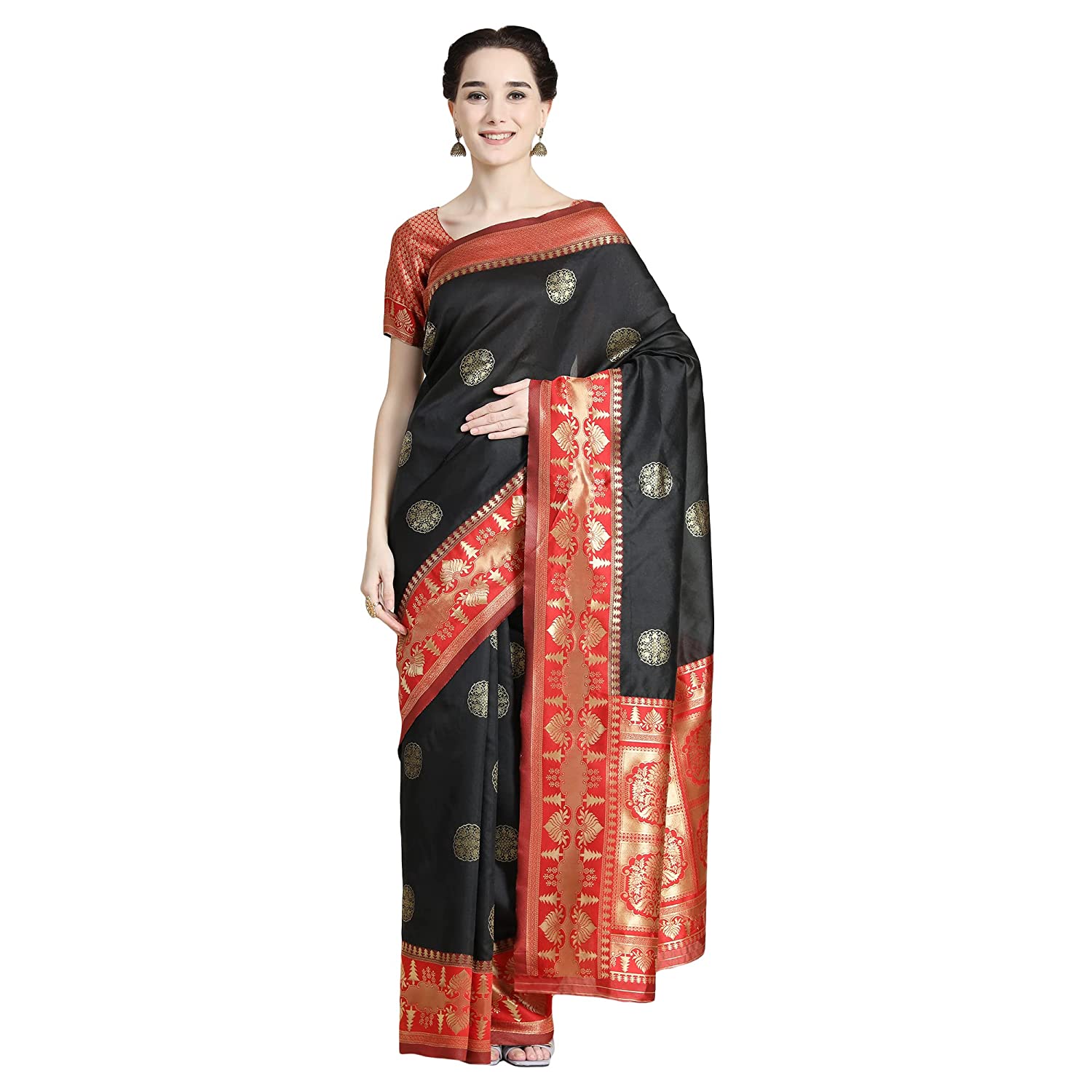 Litchi Silk Saree