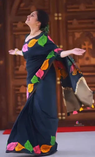 Women's Soft Silk Saree With Unstitched Blouse Piece