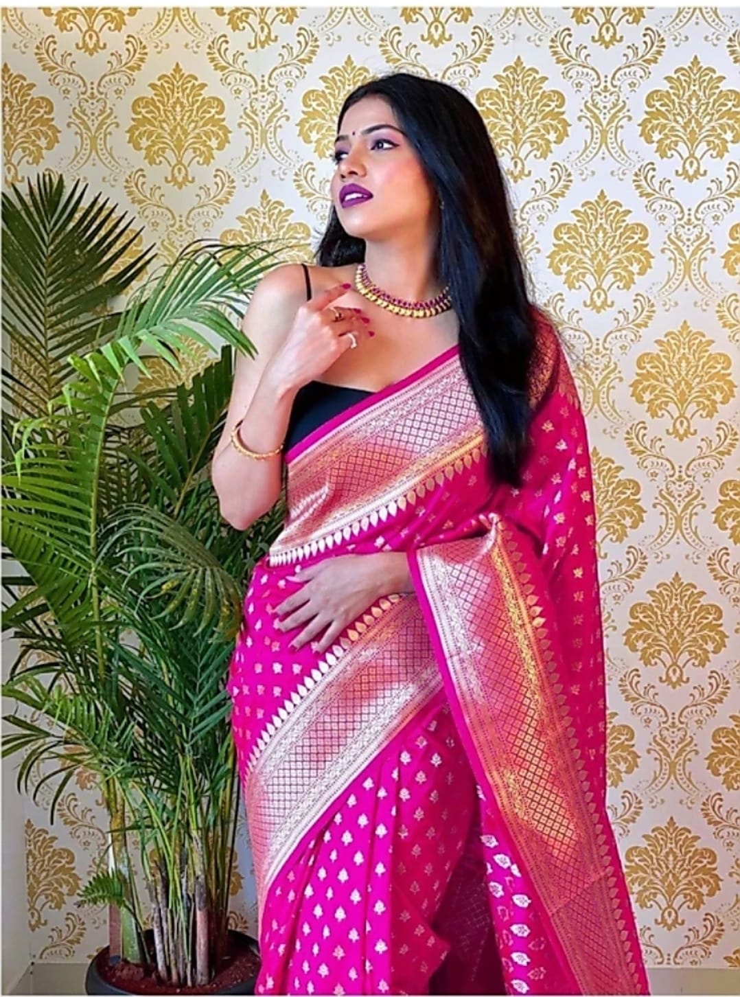 Banarasi Jacquard saree for women