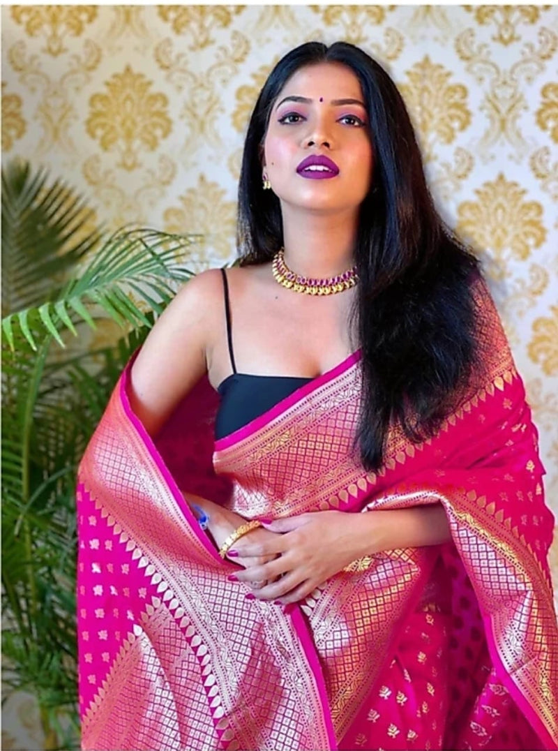 Banarasi Jacquard saree for women