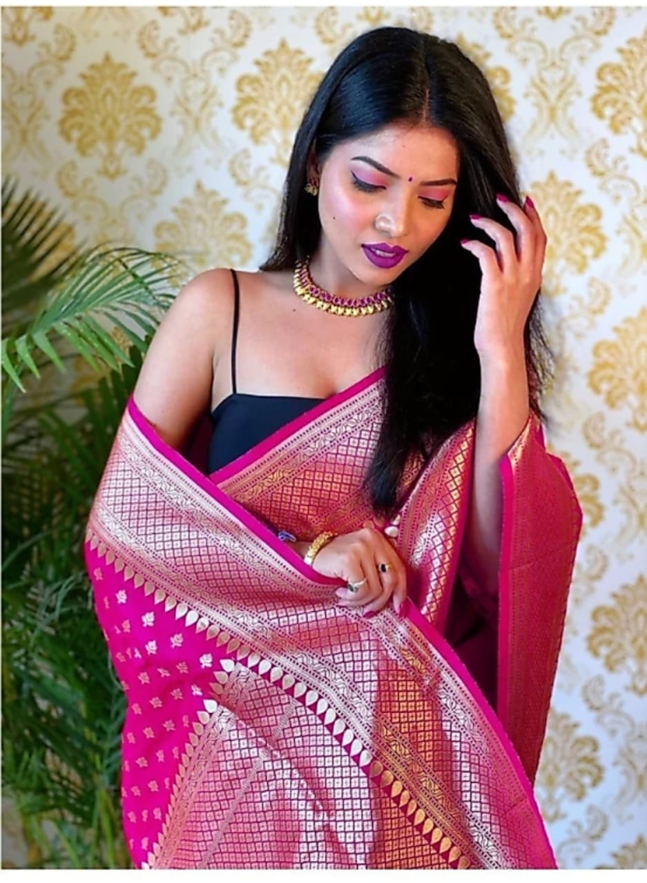 Banarasi Jacquard saree for women