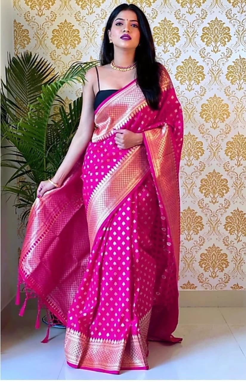 Banarasi Jacquard saree for women