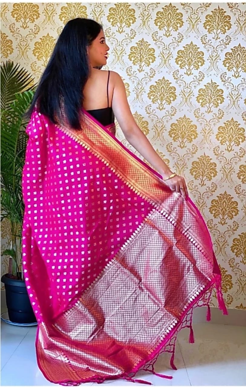 Banarasi Jacquard saree for women