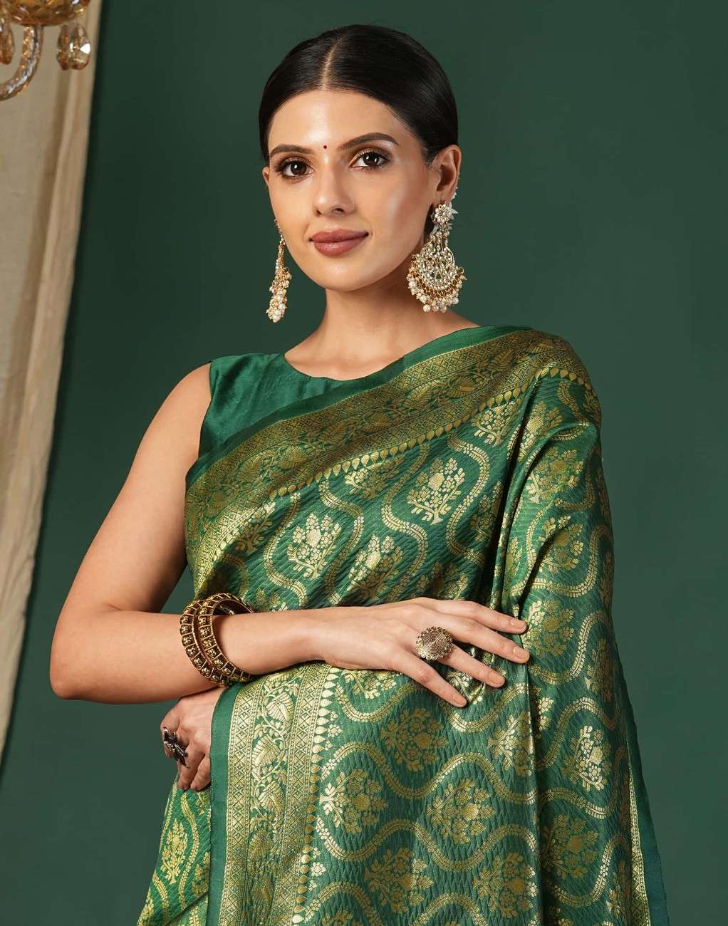 Embellished Banarasi Pure Silk Saree
