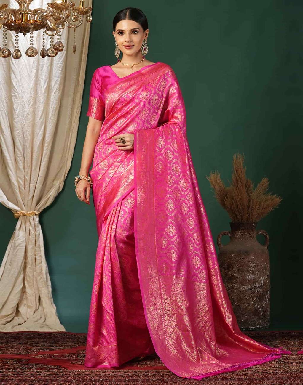 Embellished Banarasi Pure Silk Saree