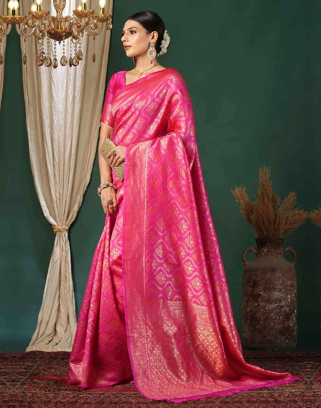 Embellished Banarasi Pure Silk Saree