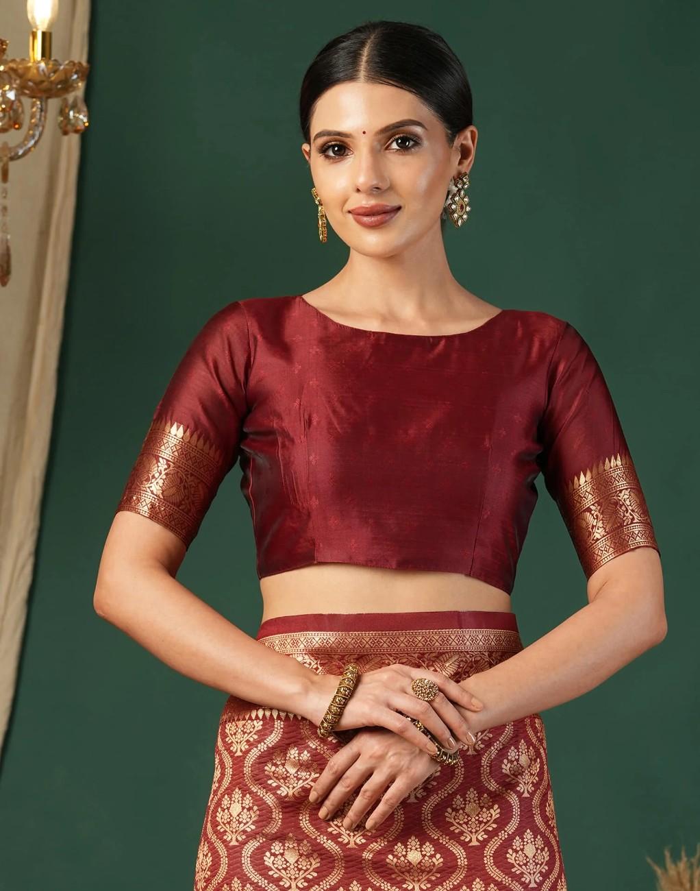 Embellished Banarasi Pure Silk Saree