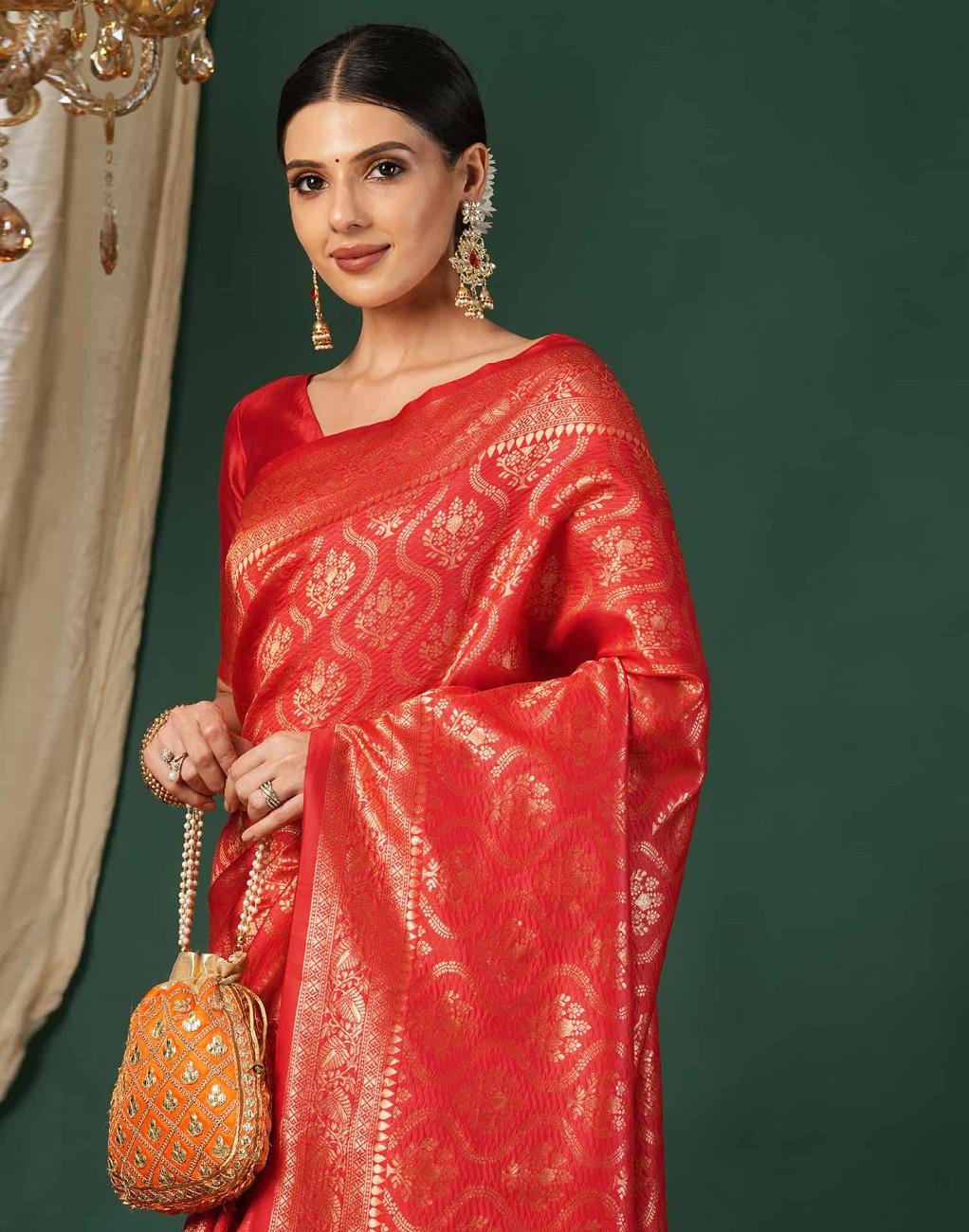 Embellished Banarasi Pure Silk Saree