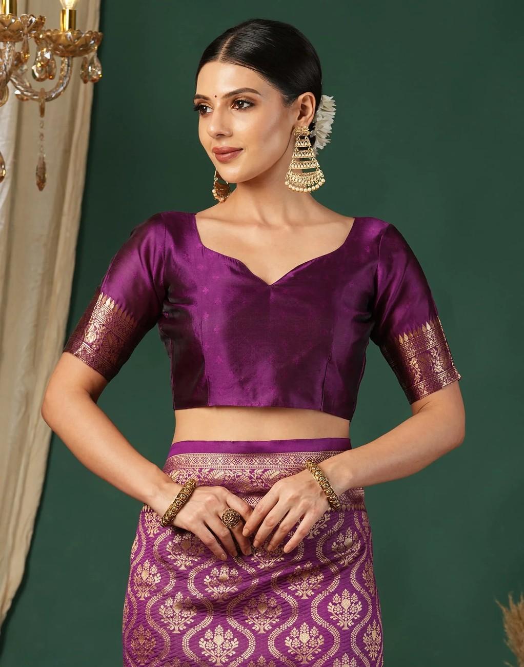 Embellished Banarasi Pure Silk Saree