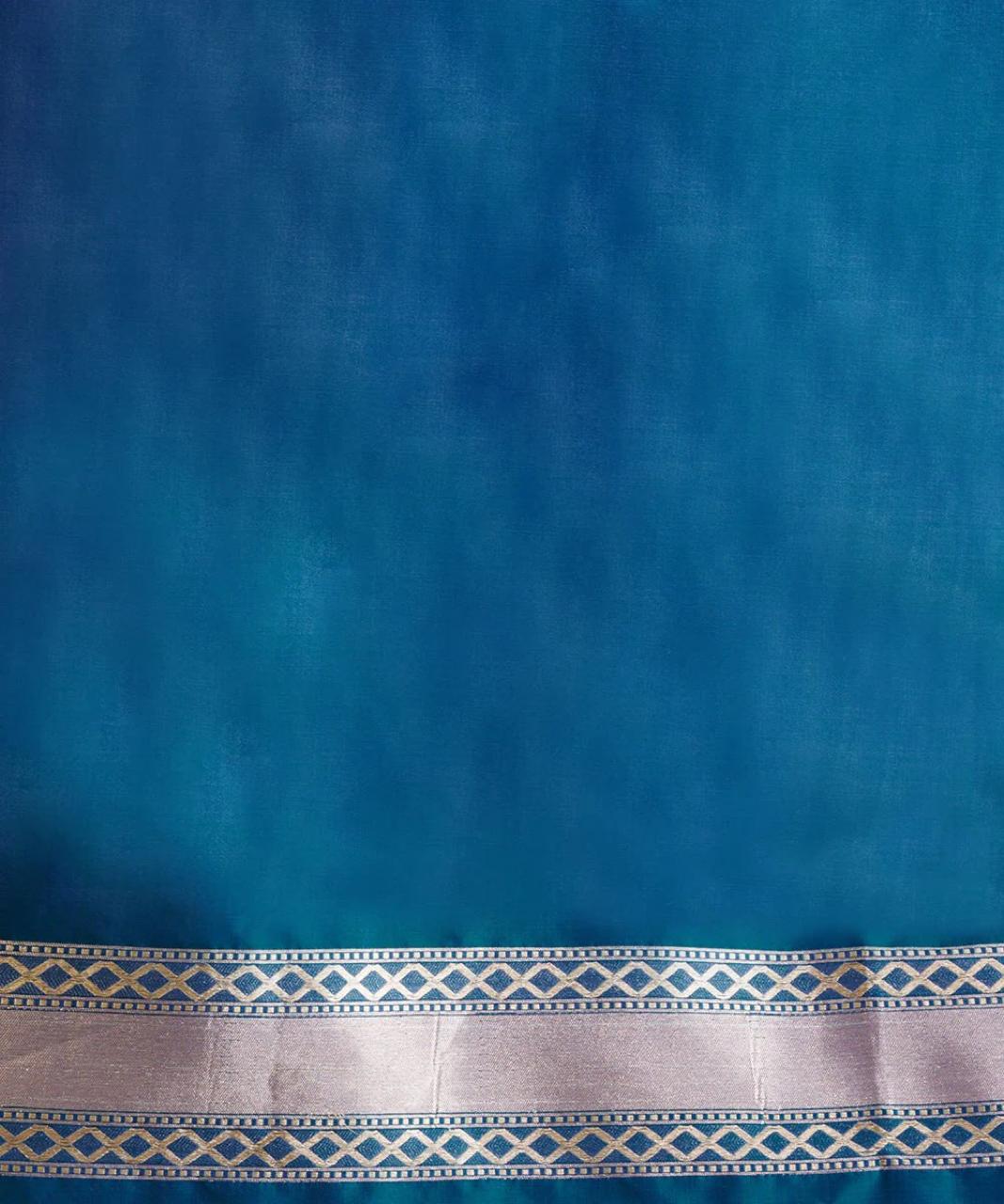 Ethnic Motifs Zari Banarasi Saree