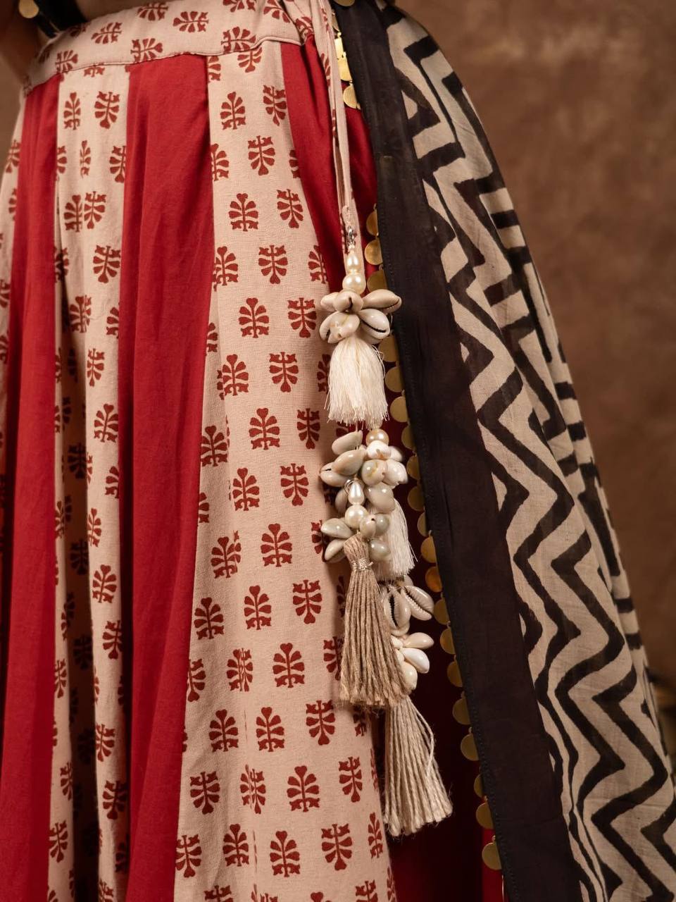Full Stitched Printed Polly Rayon Lehenga Choli with Dupatta