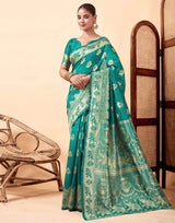 Jacquard Banarasi Silk Saree
