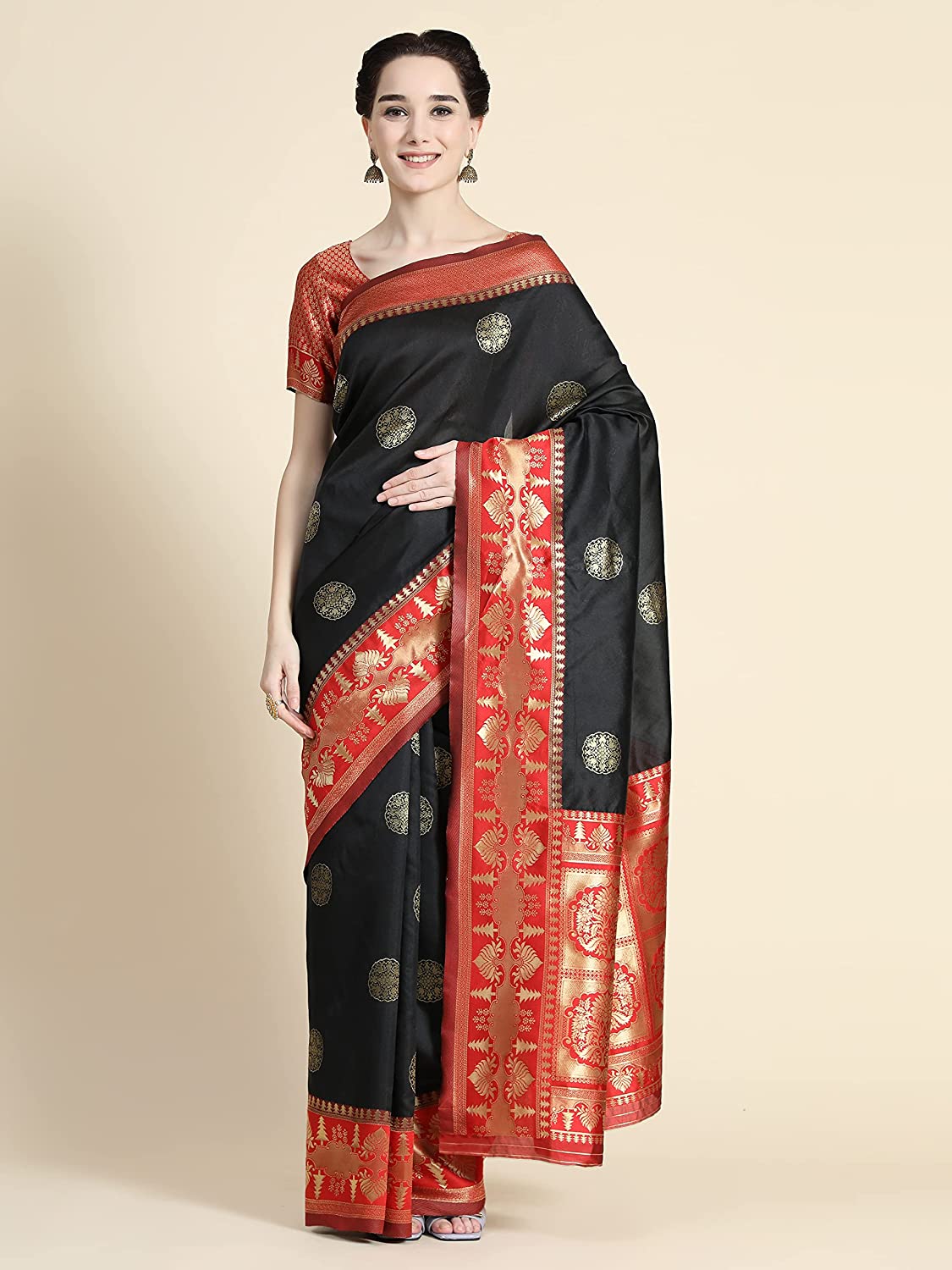 Litchi Silk Saree