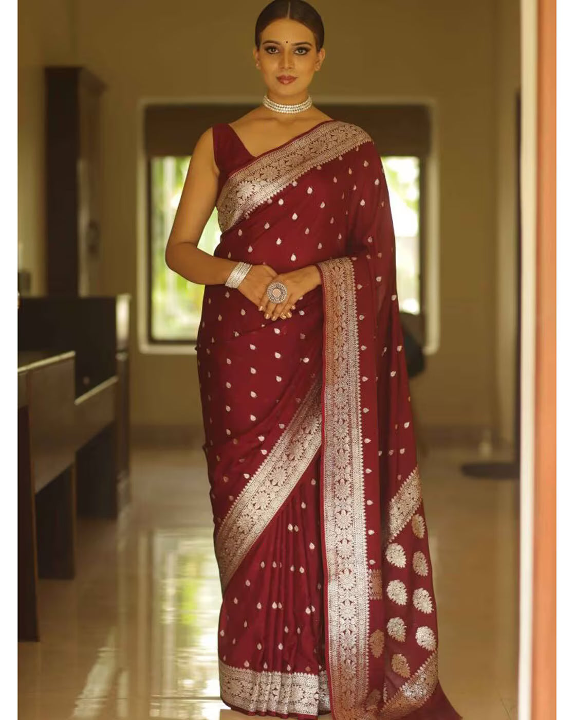 Banarasi Soft Semi Silk Saree