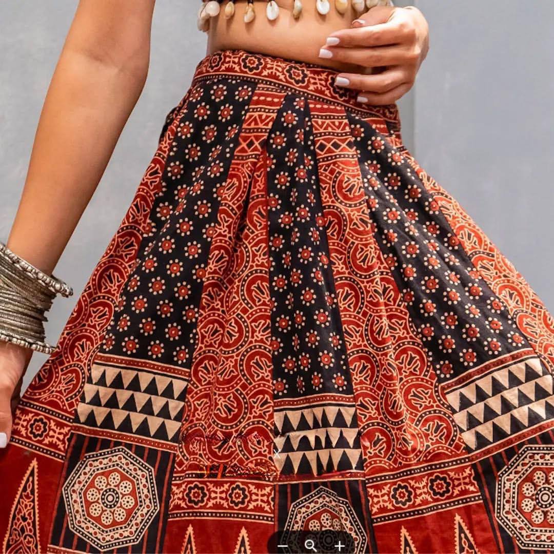 Navratri Special Printed Rayon Lehenga Choli with Kodi Lace & Dupatta