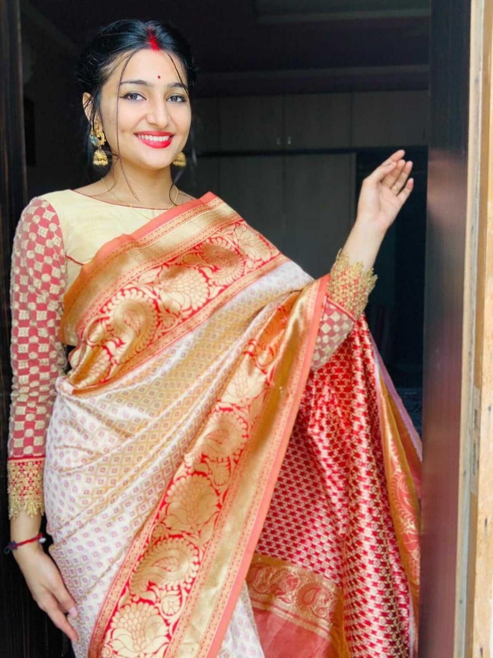 New Banarasi Silk Saree For Woman