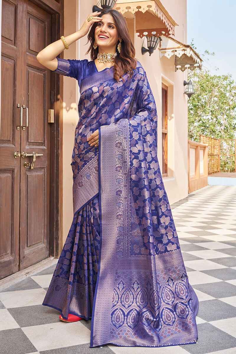 Pure Art Silk Handloom Banarasi Silk Saree
