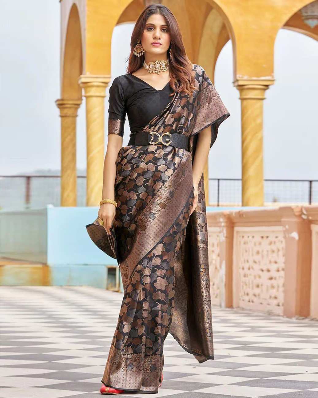 Pure Art Silk Handloom Banarasi Silk Saree