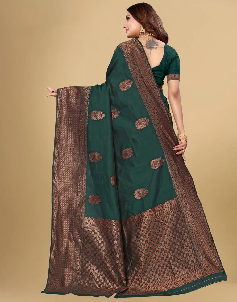 Soft Lichi Kanjivaram Saree For Women