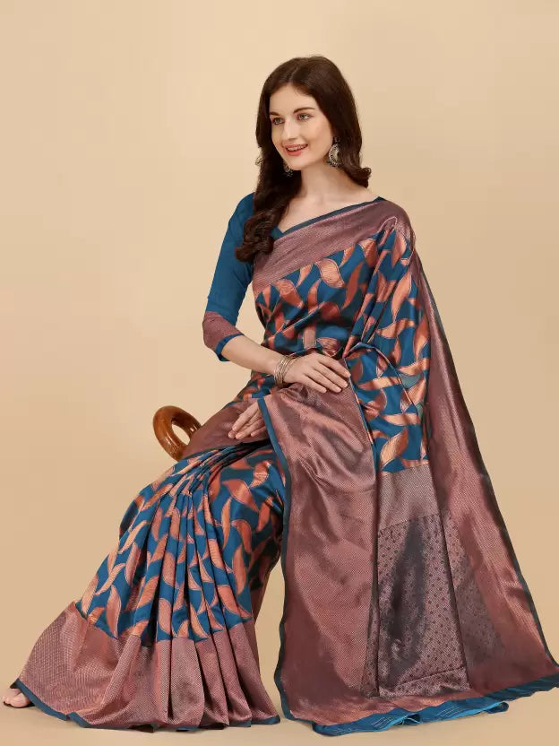 Women Banarasi Silk Saree