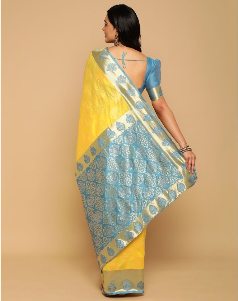 Woven Kanjivaram Jacquard Saree