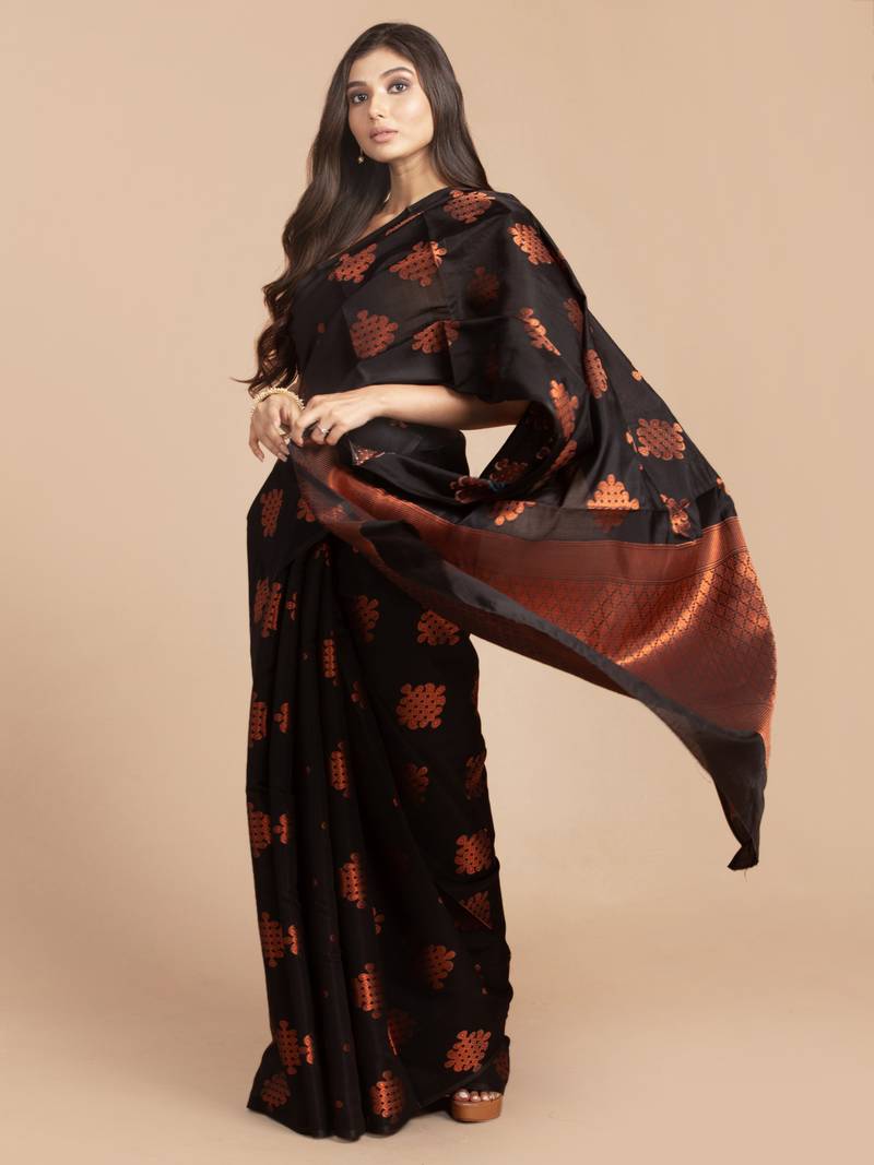 Woven Kanjivaram Pure Silk Saree